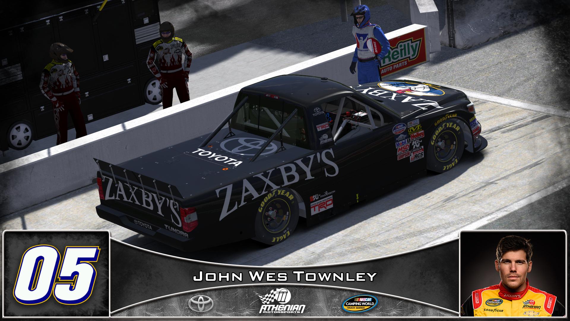 CW #05 John Wes Townley Zaxbys 2015 by Udo Washeim - Trading Paints