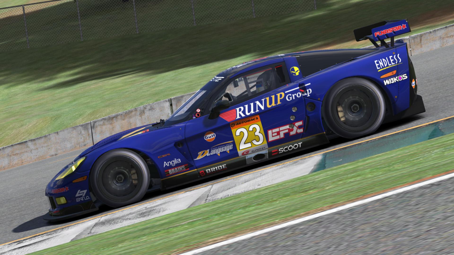 RUNUP Sports Corvette C6R (Super GT) by Justin S Davis - Trading Paints