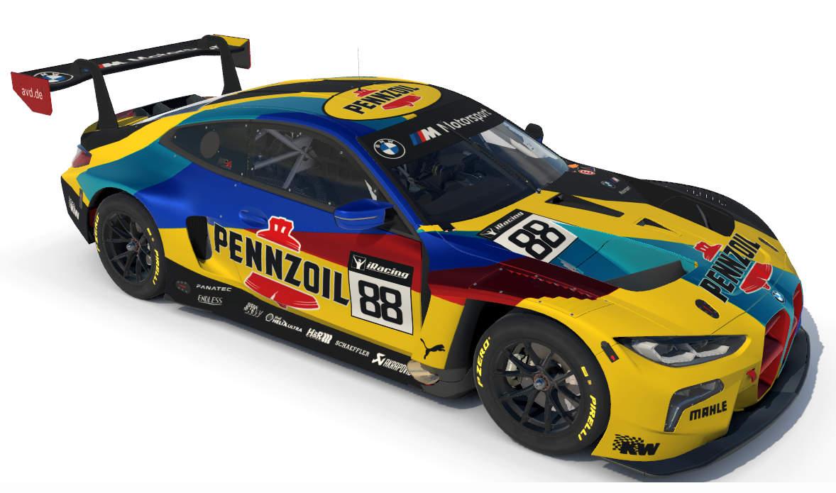 Pennzoil Bmw M4 Gt3 By Paul V. - Trading Paints