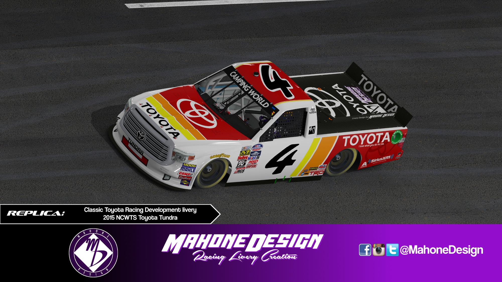 nascar 15 toyota paint schemes