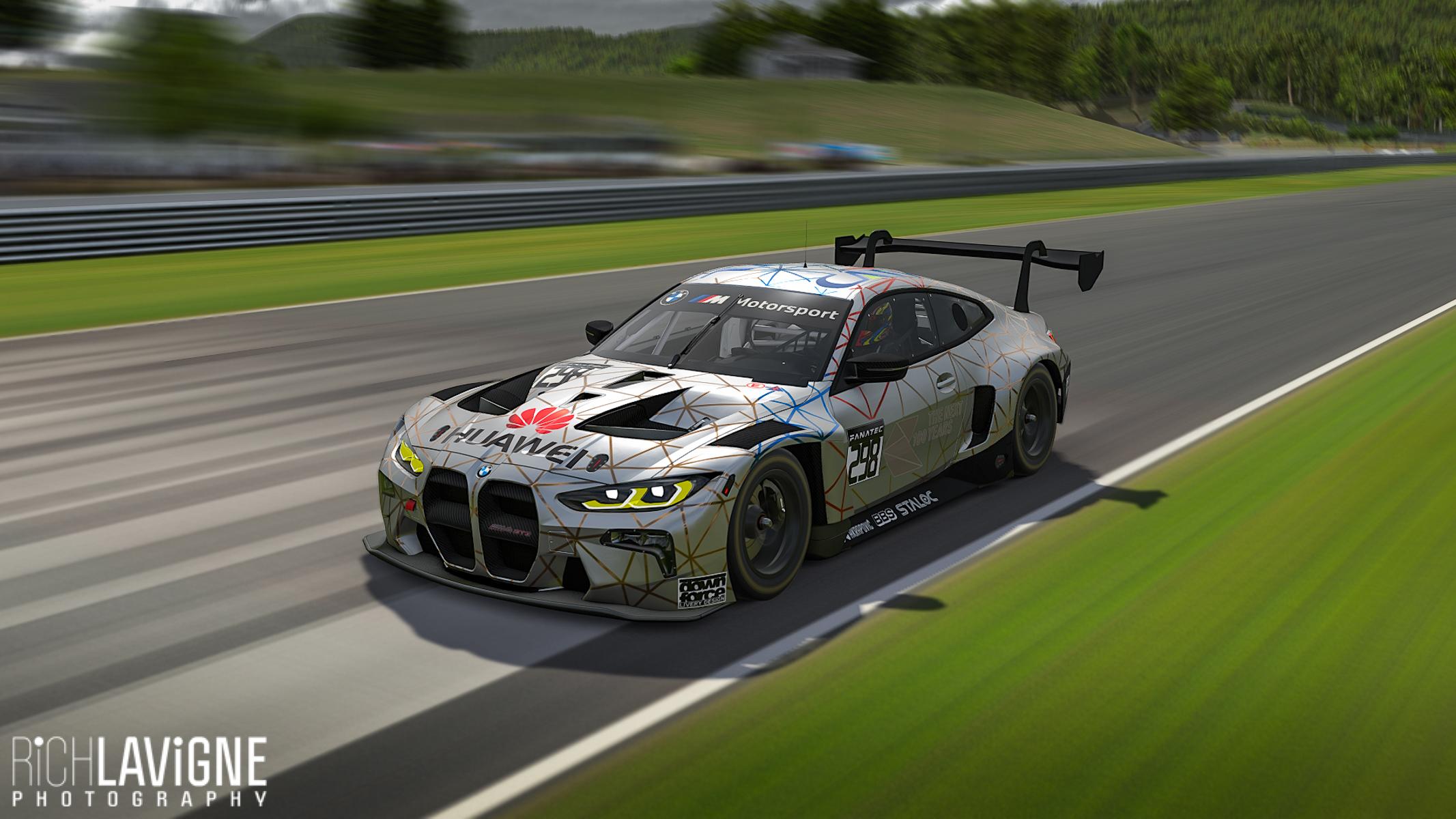 Matte Silver - BMW Next100 M4 GT3 by Richard Lavigne - Trading Paints