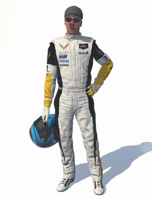 Corvette Racing Suit C7 2019 by Pat Gabriel - Trading Paints