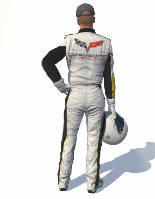 Corvette Racing C6 Suit by Pat Gabriel - Trading Paints