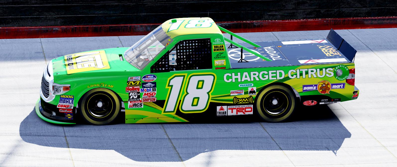 Kyle Busch NOS Charged Citrus By Gary Price6 - Trading Paints