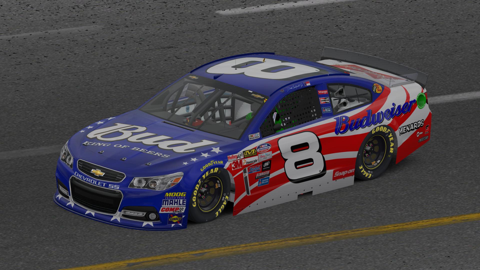 Dale Jr 2007 Patriotic by Jordan Werth - Trading Paints