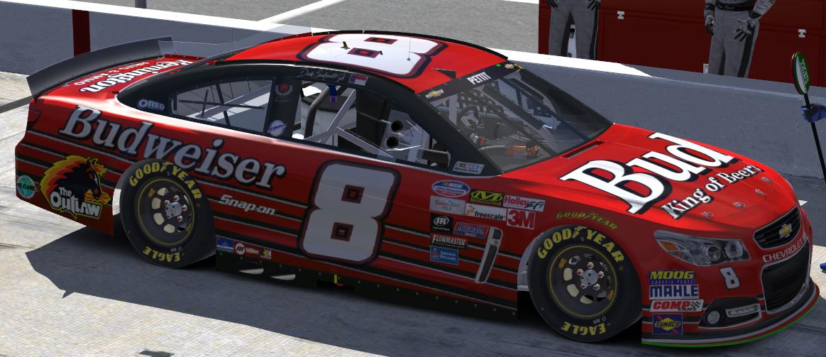 Dale Jr Budweiser by Steven Pettit - Trading Paints