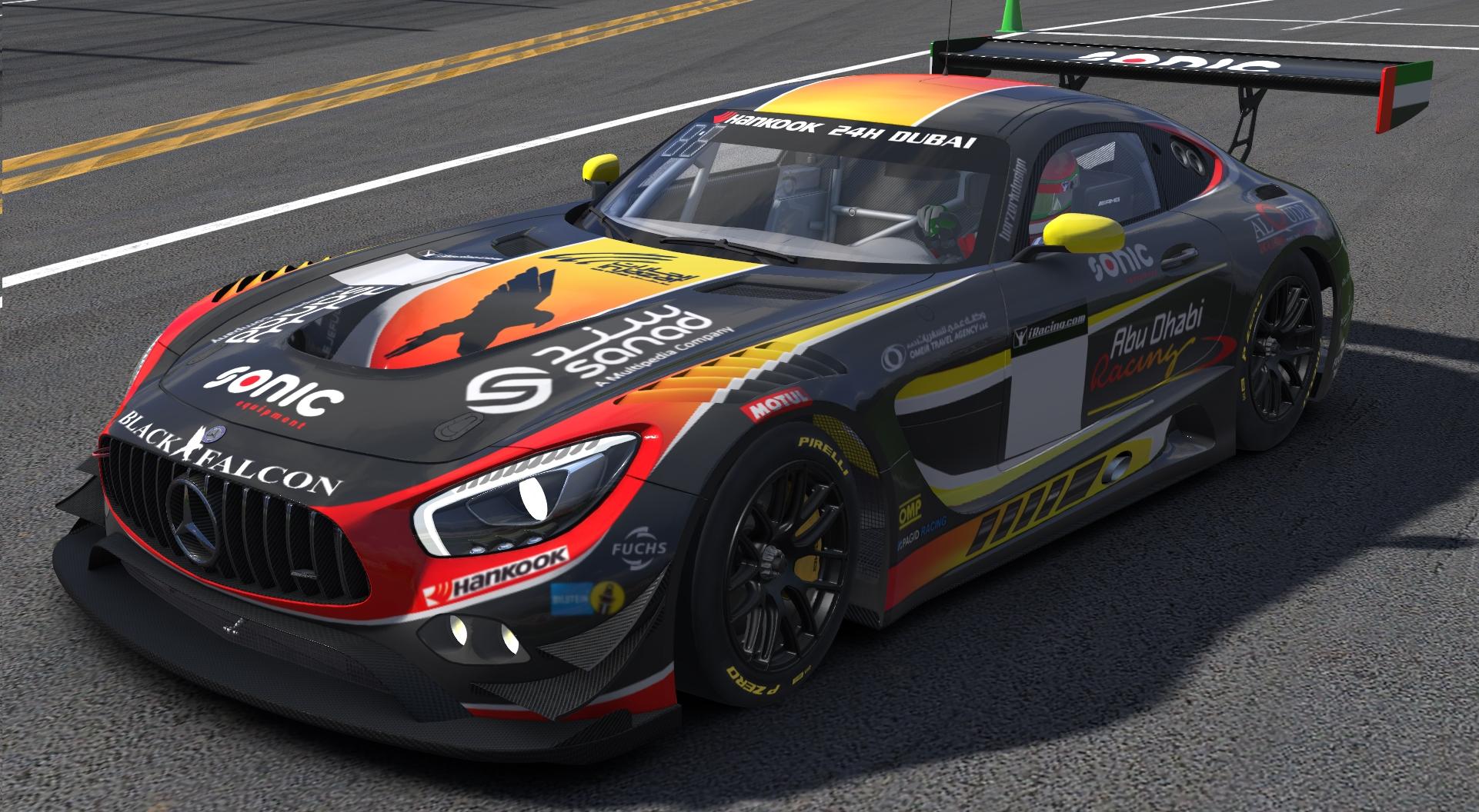 2016 Black Falcon Sonic Mercedes AMG GT3.tga by John Paquin - Trading ...