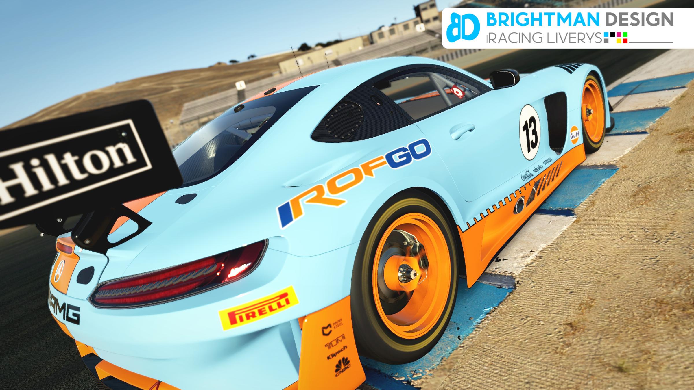 AMG GT3 2020 | Gulf by Leon H. - Trading Paints