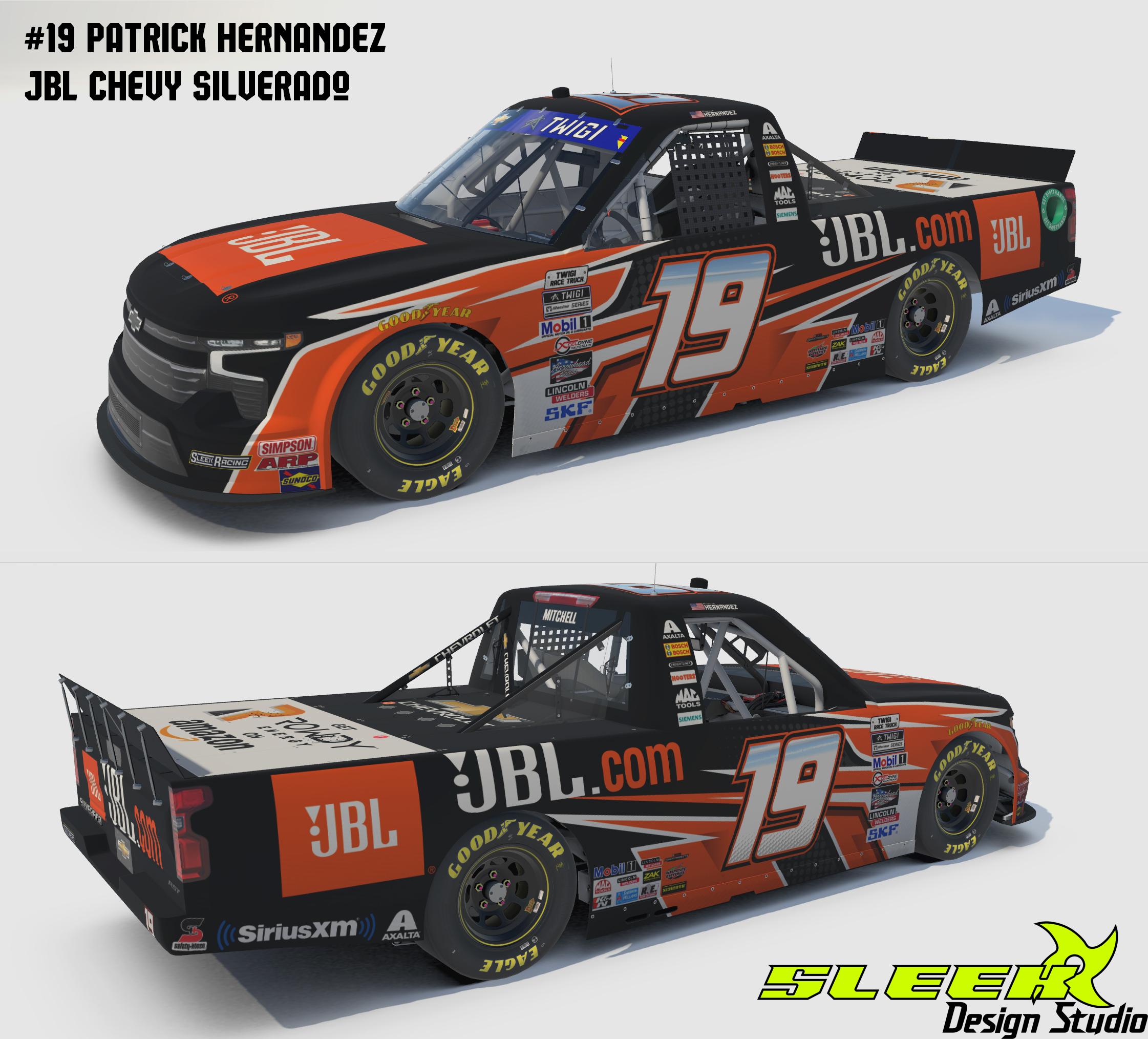 #19 JBL Chevrolet Silverado Truck 2019 by Ryan Mitchell3 - Trading Paints