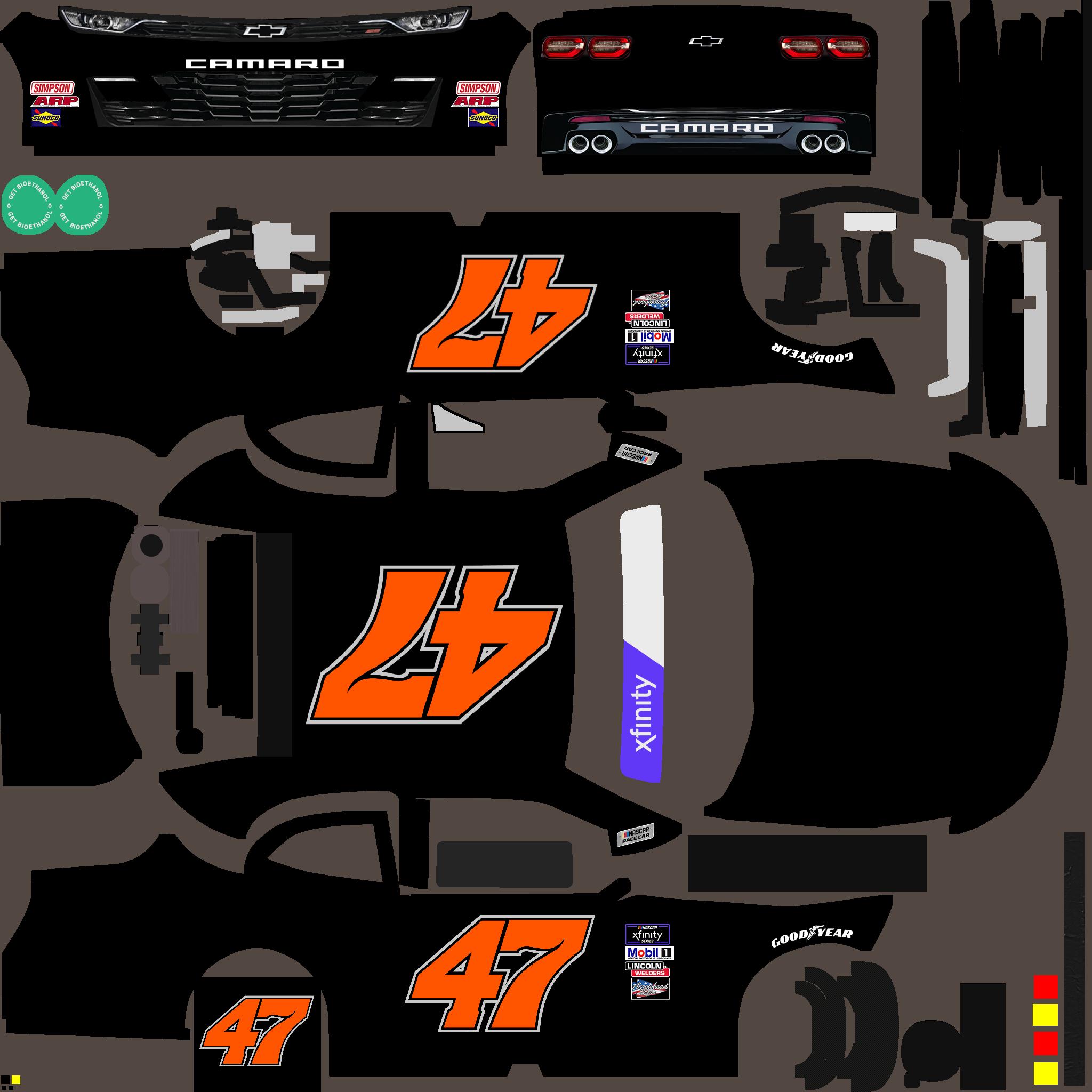 Mike Harmon Racing 47 by Jerry E Rodriguez - Trading Paints