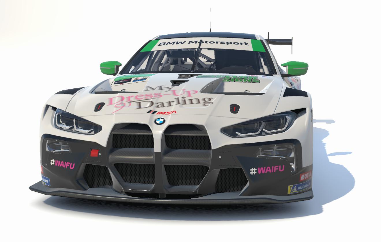 My Dress-Up Darling Marin Kitagawa BMW M4 GT3 Itasha (IMSA Version) by ...