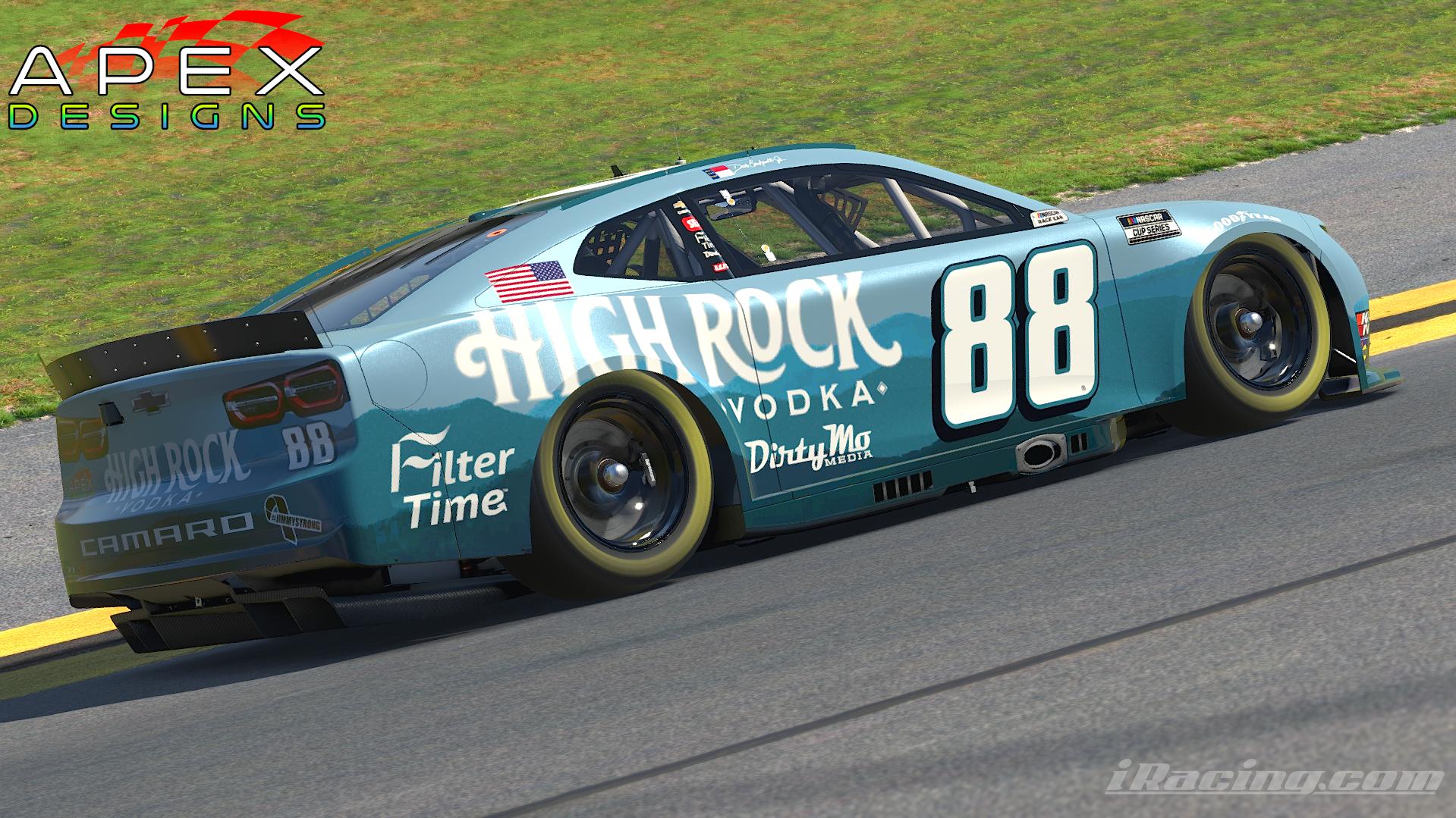 Dale Earnhardt Jr Fictional High Rock Vodka by Kevin Steele - Trading ...