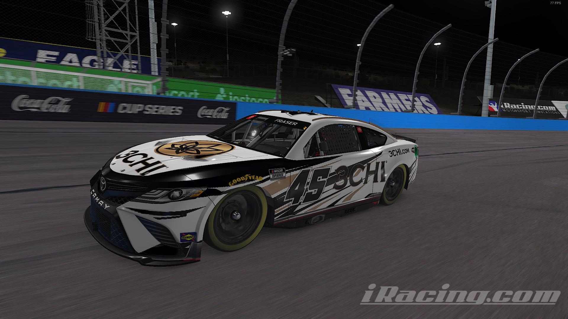 Tyler Reddick 23XI 3Chi Concept by Zachary Fraser Trading Paints