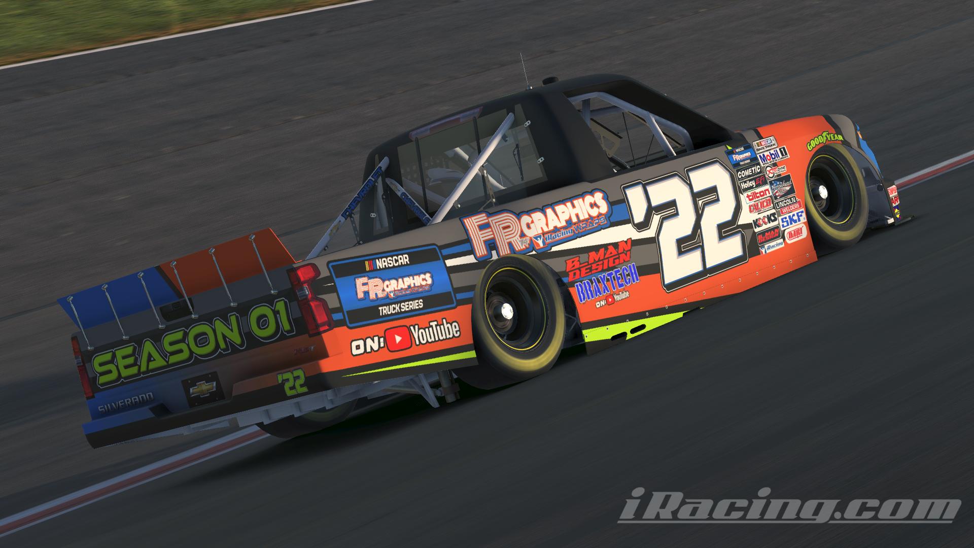 NASCAR FR Graphics iRacing Wraps Truck Series Promotional Silverado by ...