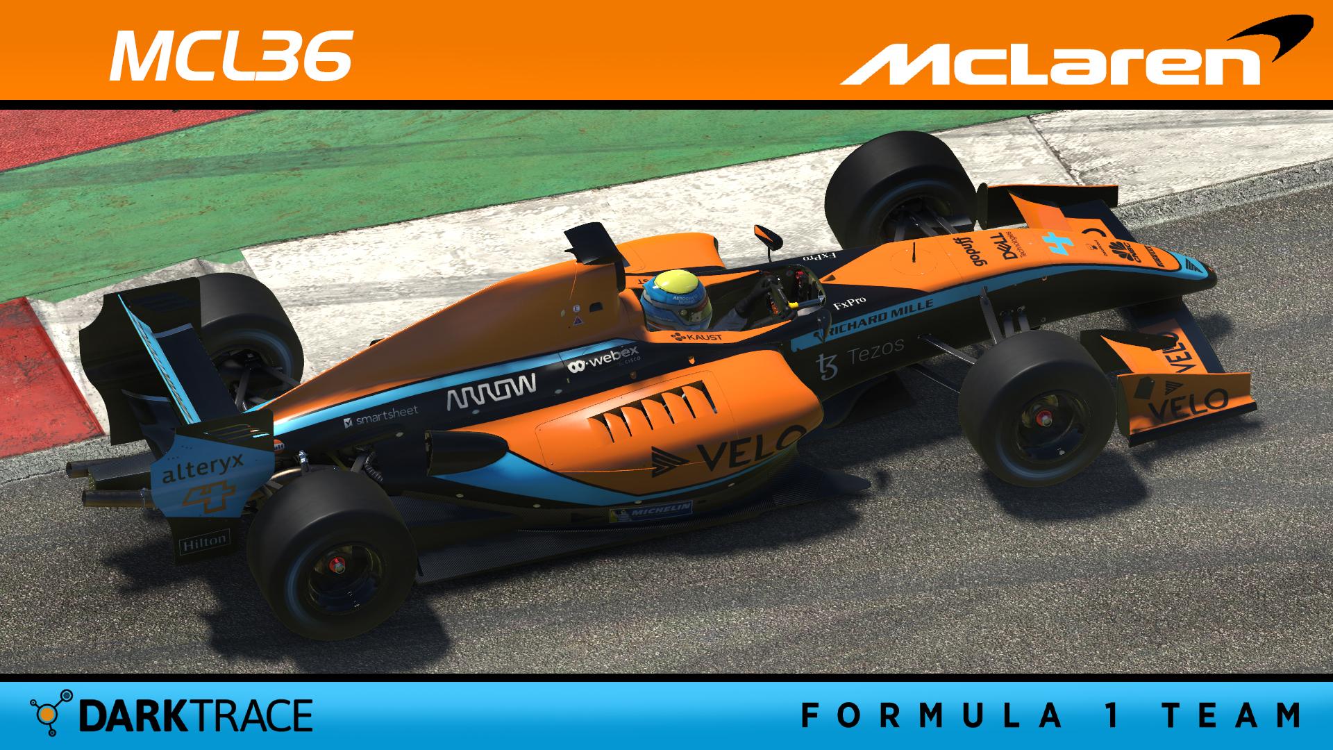 McLaren 2022 (MCL36) by Patrick Sitter - Trading Paints