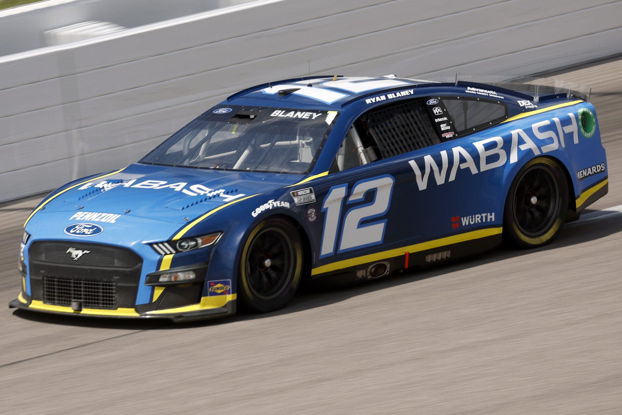 Ryan Blaney Wabash 2022 Custom Number | Nascar Cup Next Gen Mustang by ...