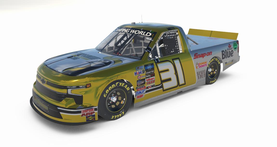 Matty Topgun Racing Truck by Stu Leslie - Trading Paints