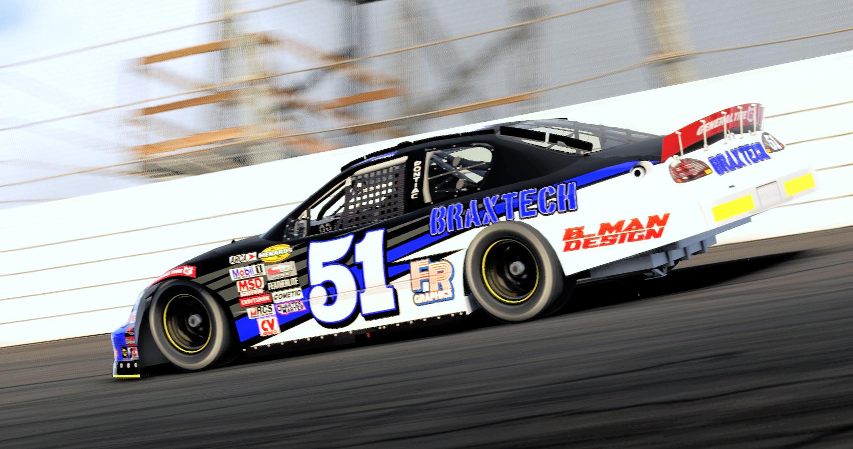 BraxTech ARCA Menards Pontiac Grand Prix by Braxton Whitaker - Trading ...