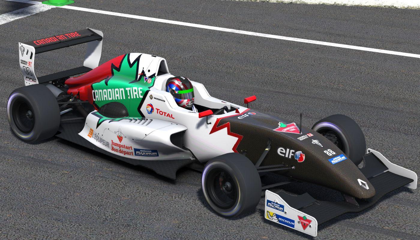 Canadian Tire Ron Fellows style Formula Renault by Stephane Parent