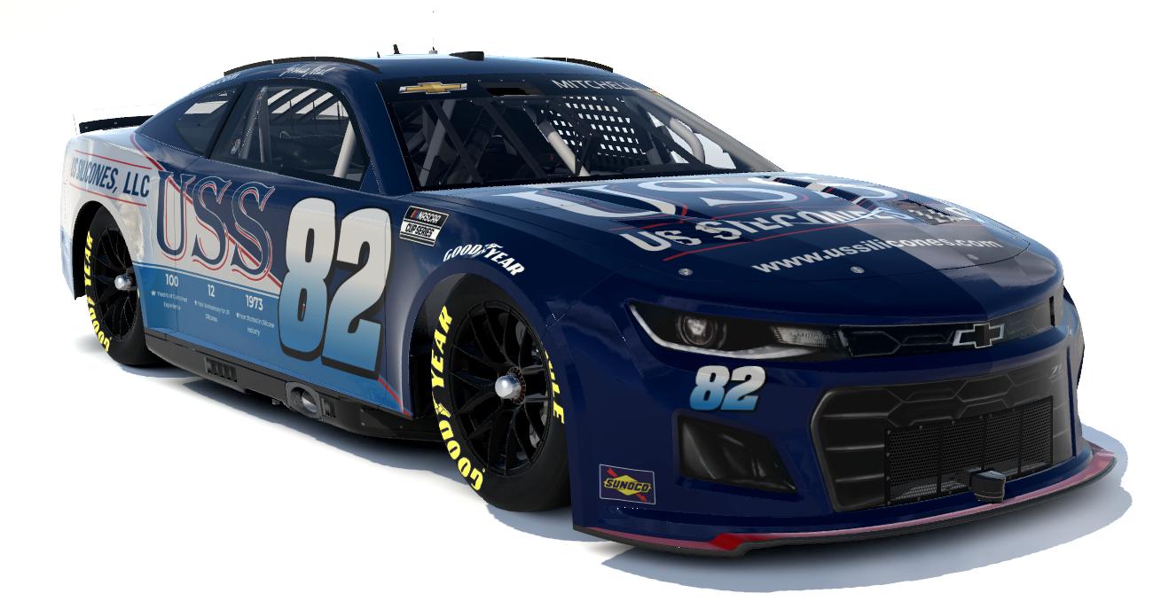 Joshua Neal #82 - NASCAR Cup Series Next Gen Chevrolet Camaro ZL1 - USS ...