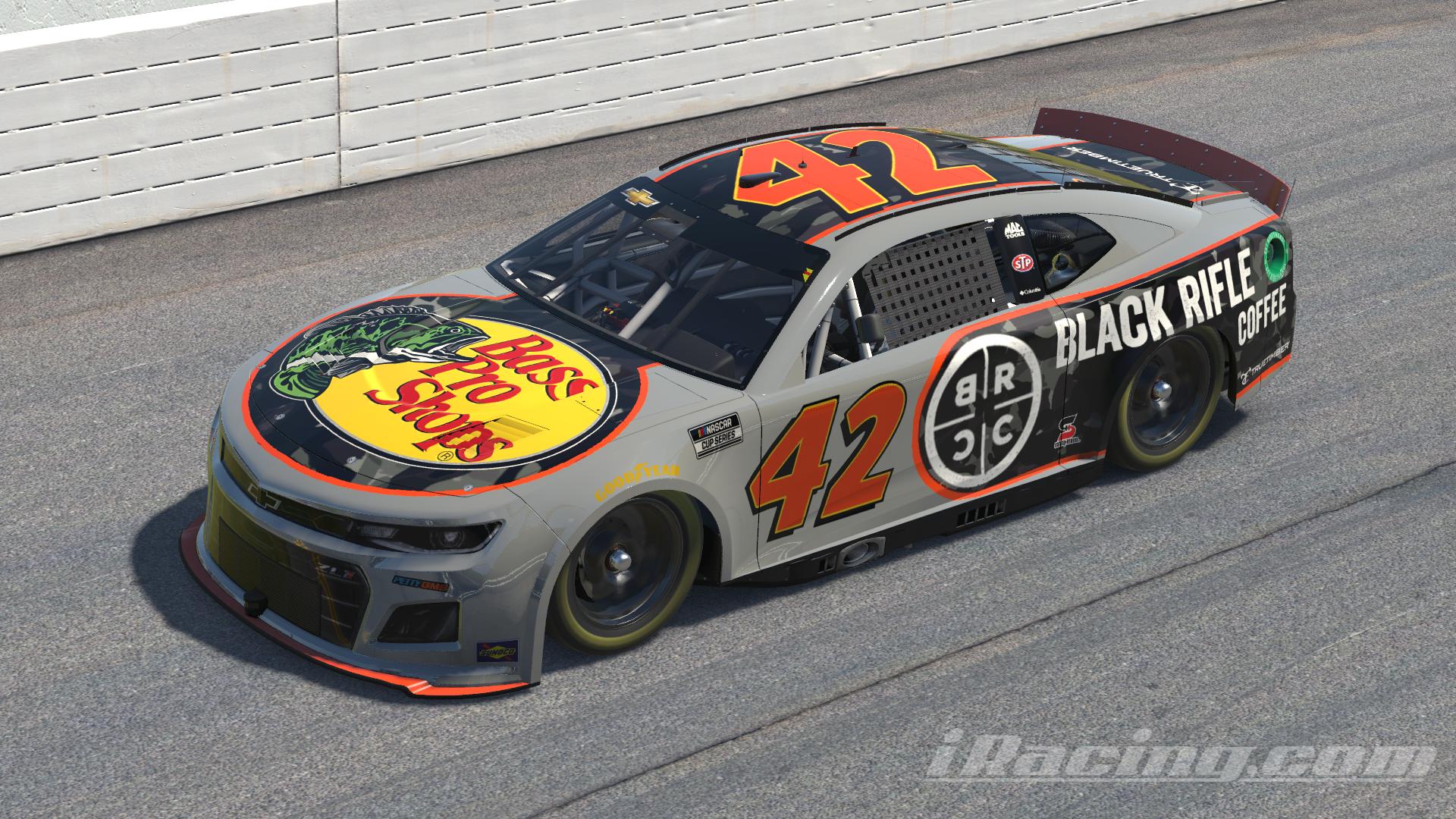 #42 Noah Gragson Bass Pro Shops Concept by Ryan Bogie - Trading Paints