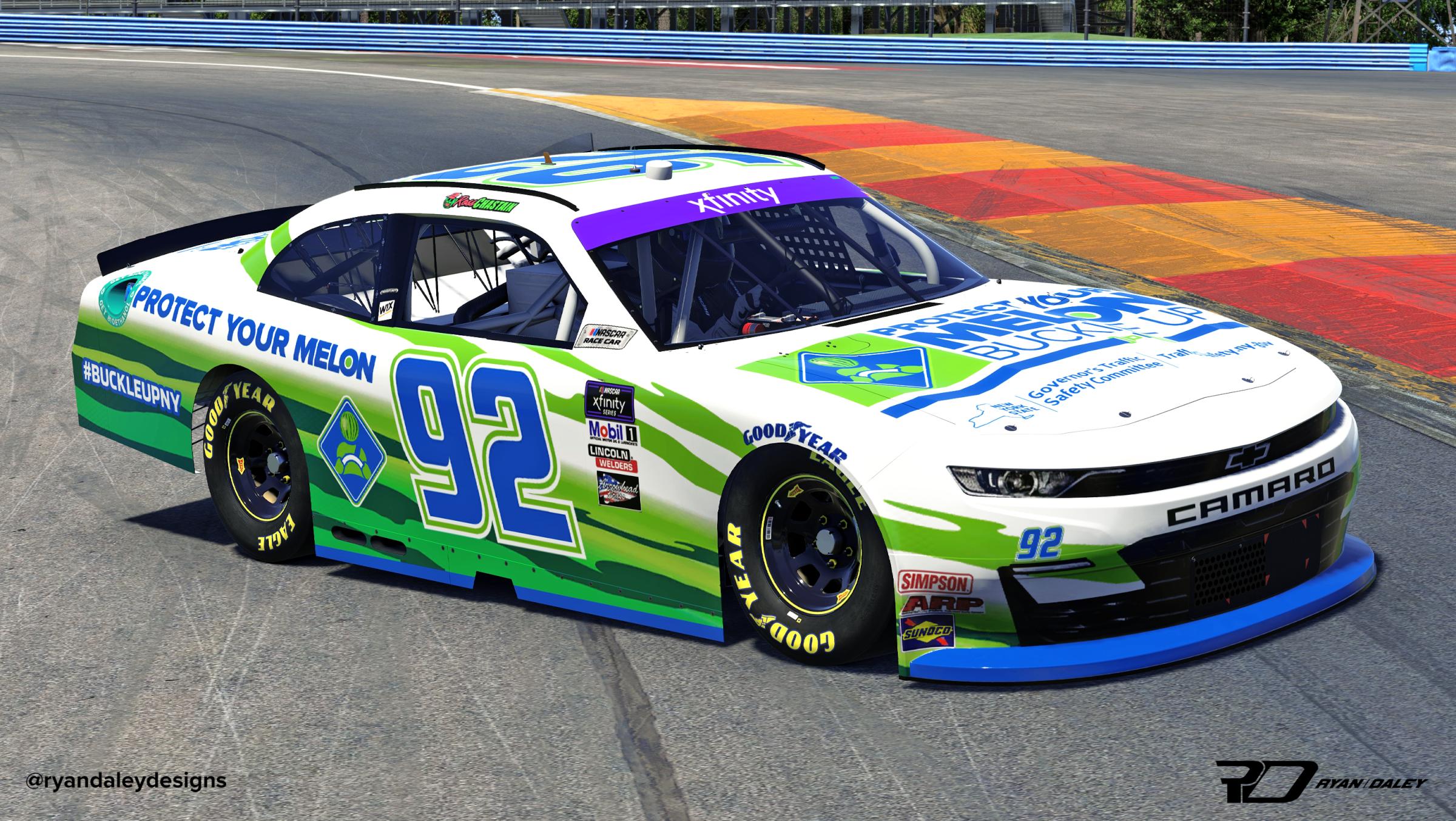 Official 2022 #92 Ross Chastain Protect Your Melon With Numbers by Ryan ...