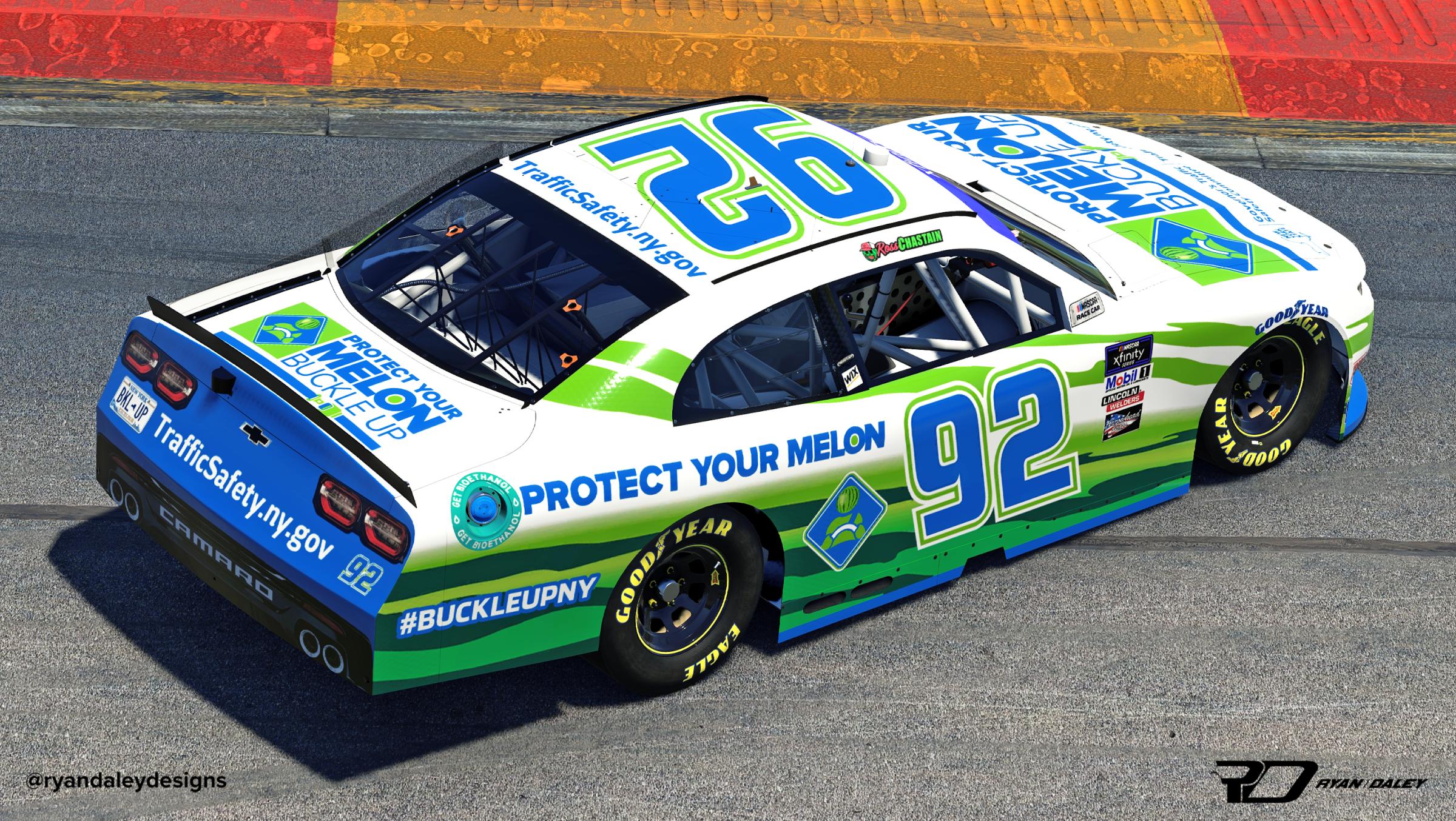 Official 2022 #92 Ross Chastain Protect Your Melon With Numbers by Ryan ...