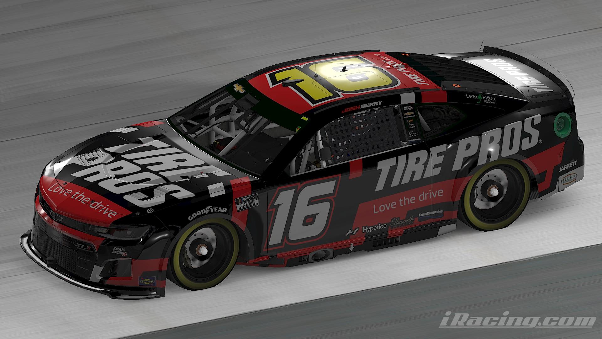 Josh Berry Tire Pros concept w/number by Austin Doran - Trading Paints