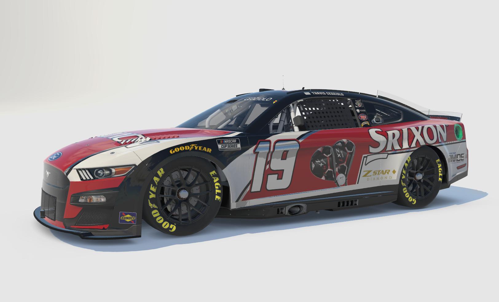 Srixon Golf NASCAR Cup Series Next Gen Ford Mustang Custom Number 19 by ...