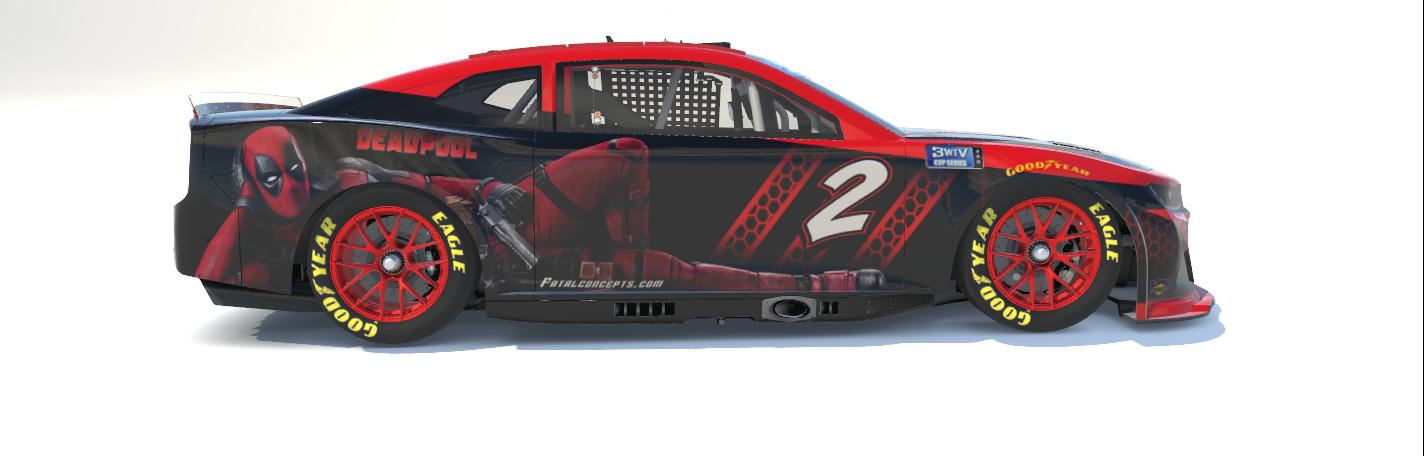 Fatal Concepts Deadpool Nascar Next Gen ZL1 Camaro by William Edwards2 ...