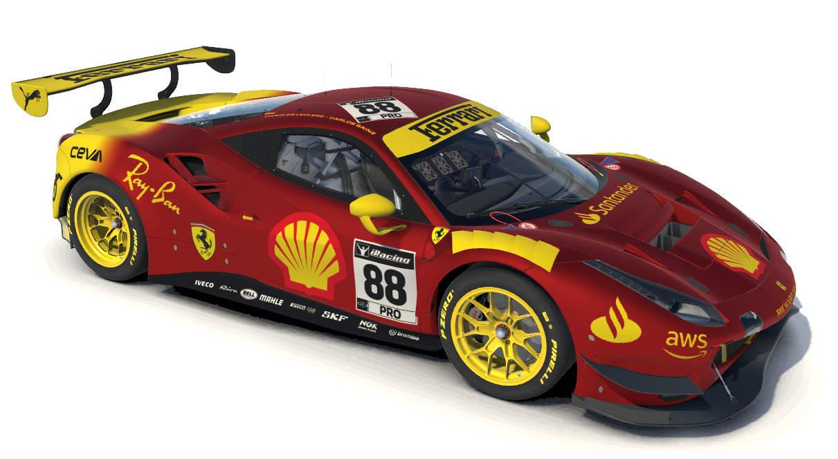 Ferrari 488 GT3 Evo Monza 100th Year Tribute Livery by Paul V ...