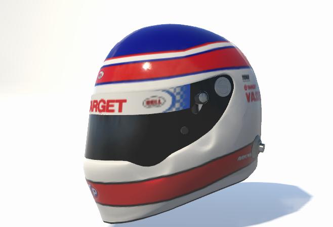 1995 J.Vasser - Helmet by Thomas Nolden - Trading Paints