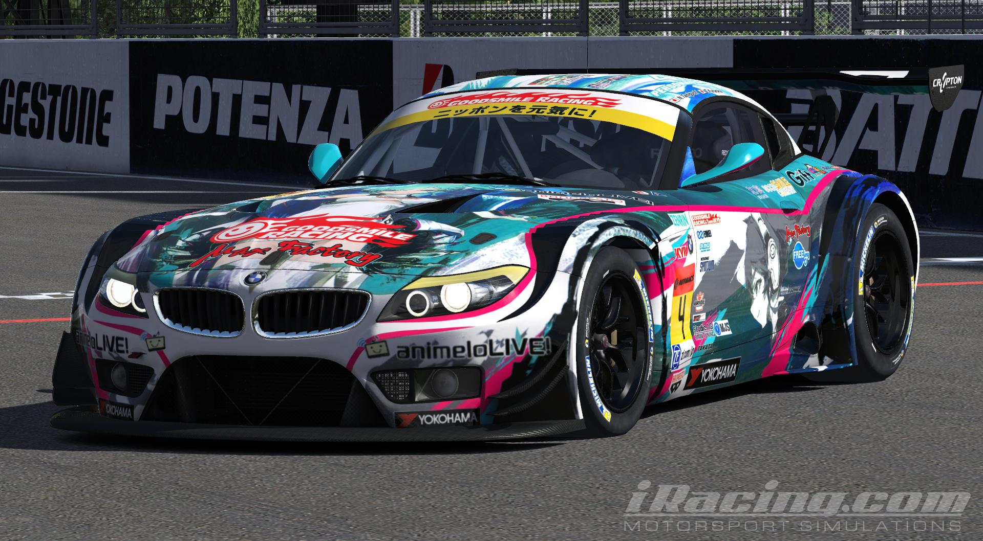 Goodsmile Racing Hatsune Miku BMW 2014 by Naoya N. - Trading Paints