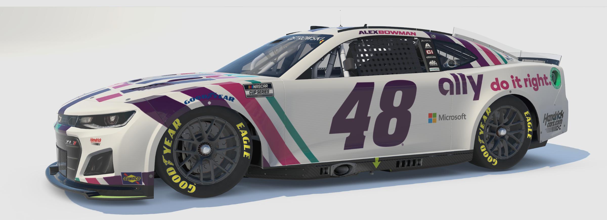 Alex Bowman 2022 Ally Camaro By Nathaniel O. - Trading Paints