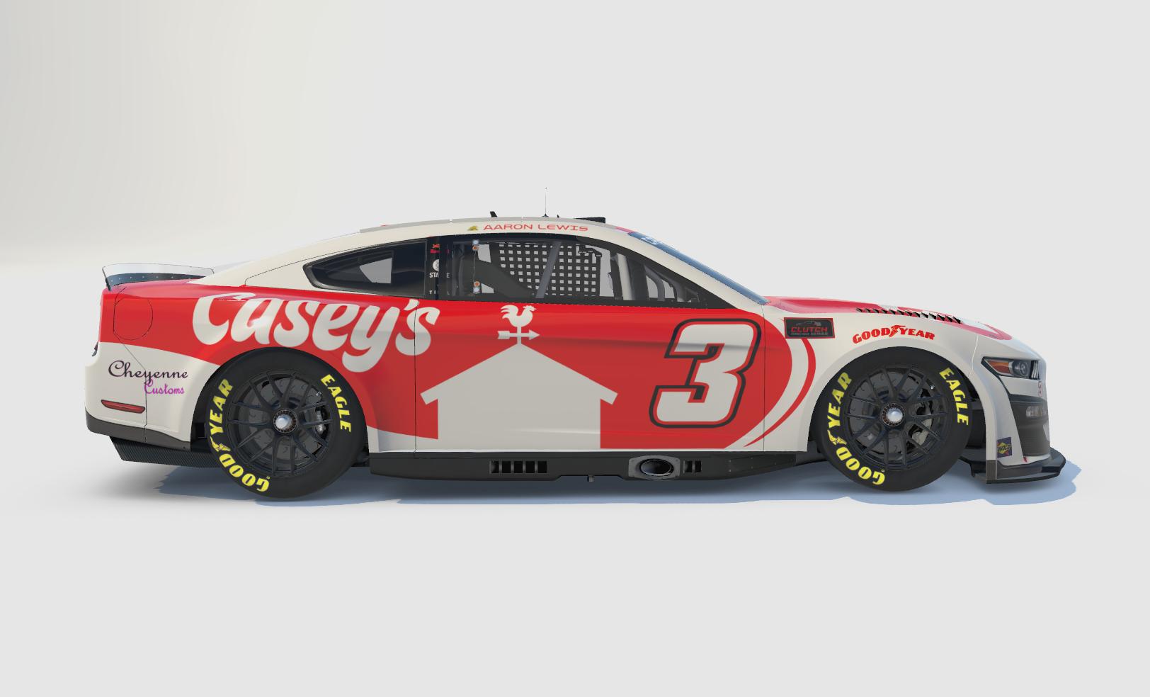 Caseys NASCAR Cup Series Next Gen Ford Mustang by Travis Cedzidlo ...