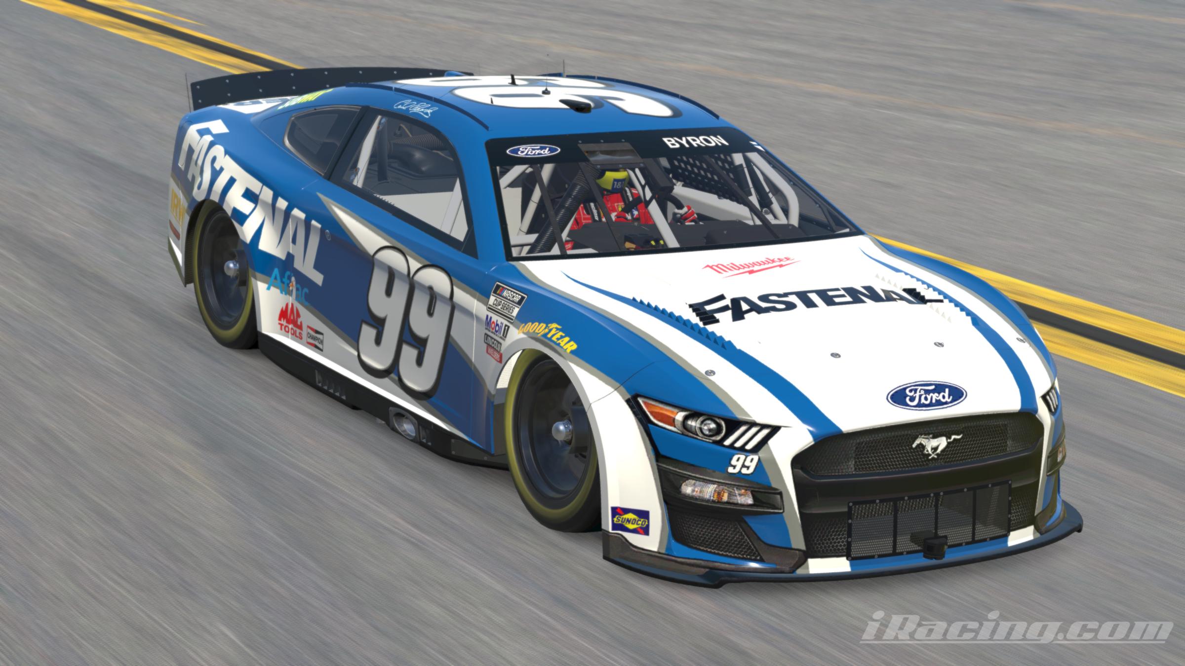 Carl Edwards #99 - FASTENAL Car by Carlos Maciel - Trading Paints