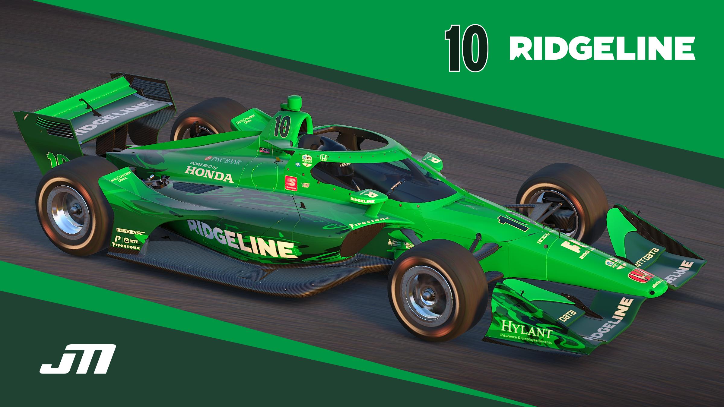 2022 Alex Palou #10 Ridgeline IndyCar with Custom Number by Jeff ...