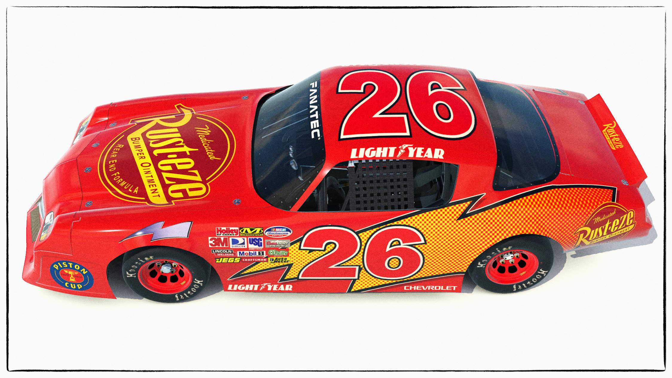 Disney Cars Lightning Mcqueen 2021 Update By Simon Bailey Trading Paints