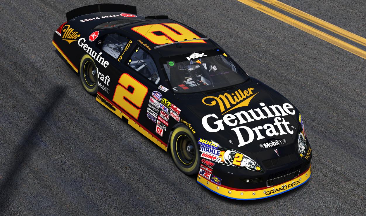 1991 RUSTY WALLACE MILLER GENUINE DRAFT PONTIAC GRAND PRIX REPLICA by