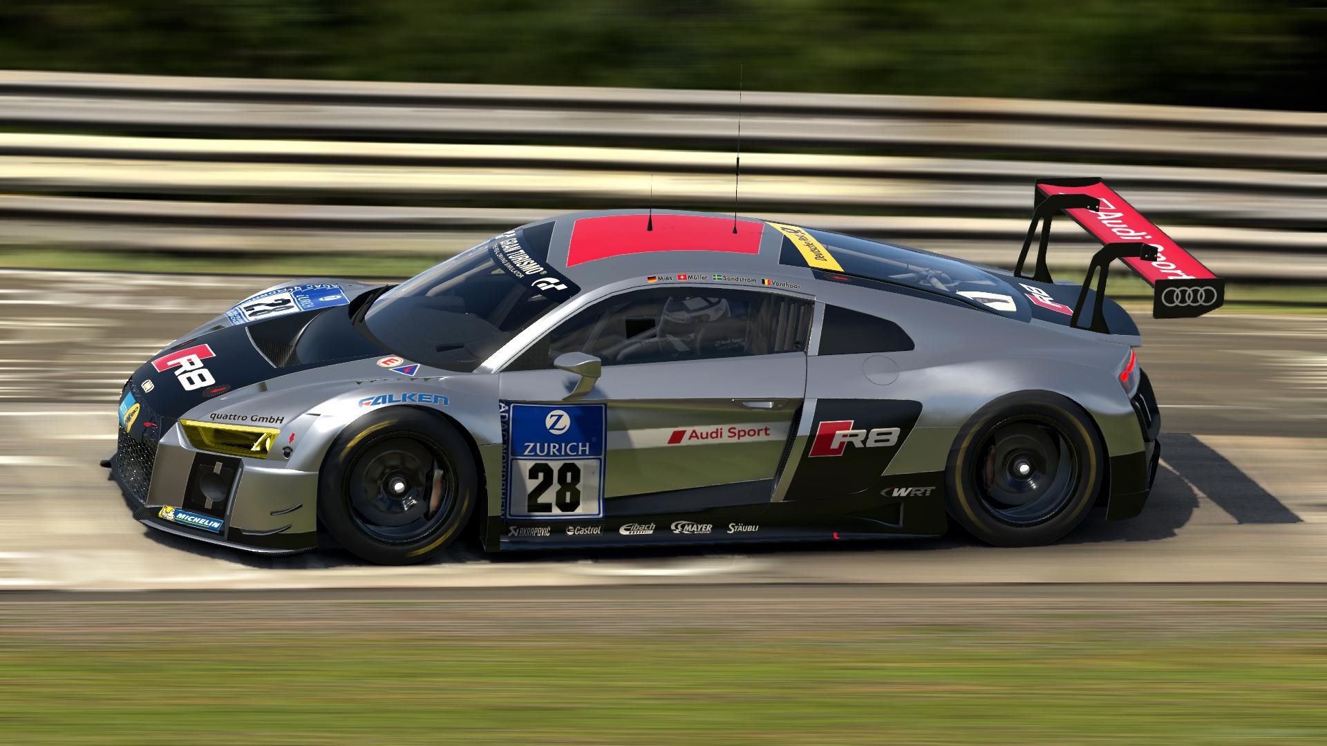 #28 Audi Sport Team WRT (2015 24h Nürburgring) by Simon E. - Trading Paints