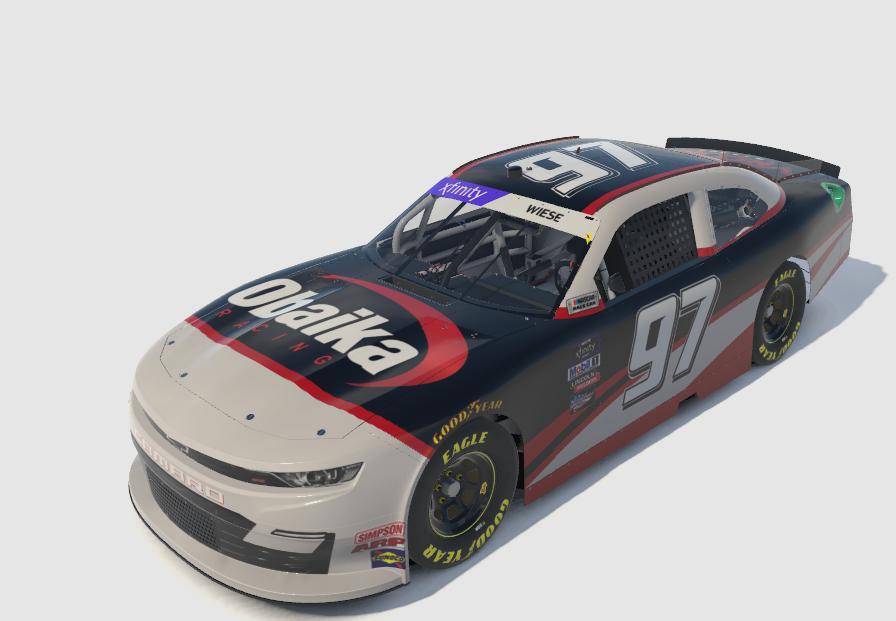 Obaika Racing Stephen Leicht Xfinity car concept by Atley Wiese