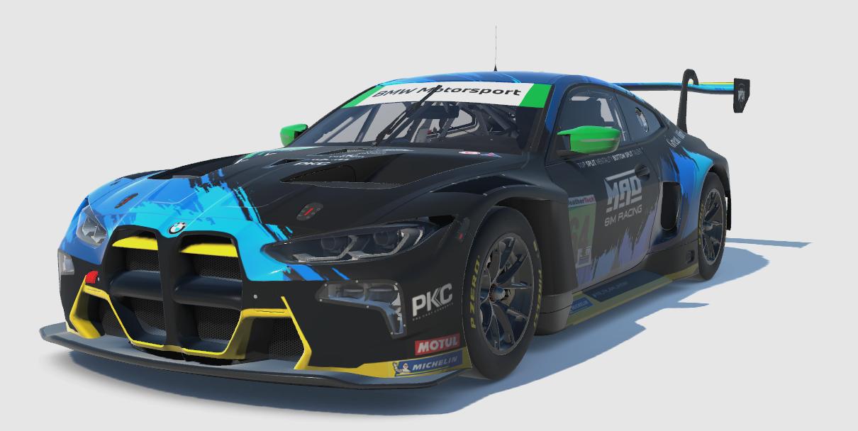 MSR 2023 - BMW M4 GT3 - IMSA Numbers by Alan Parris - Trading Paints