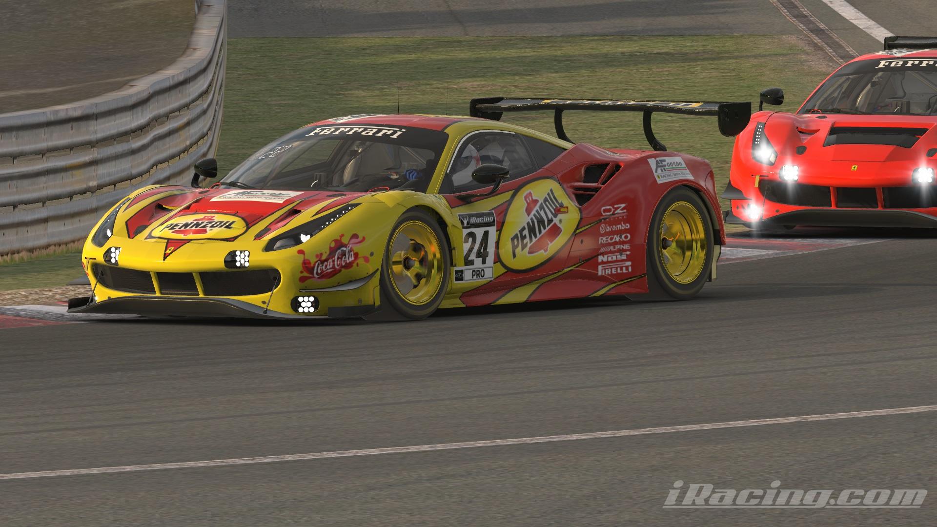 AF Corse - Pennzoil Ferrari 488 GT3 by Gonzalo C. - Trading Paints