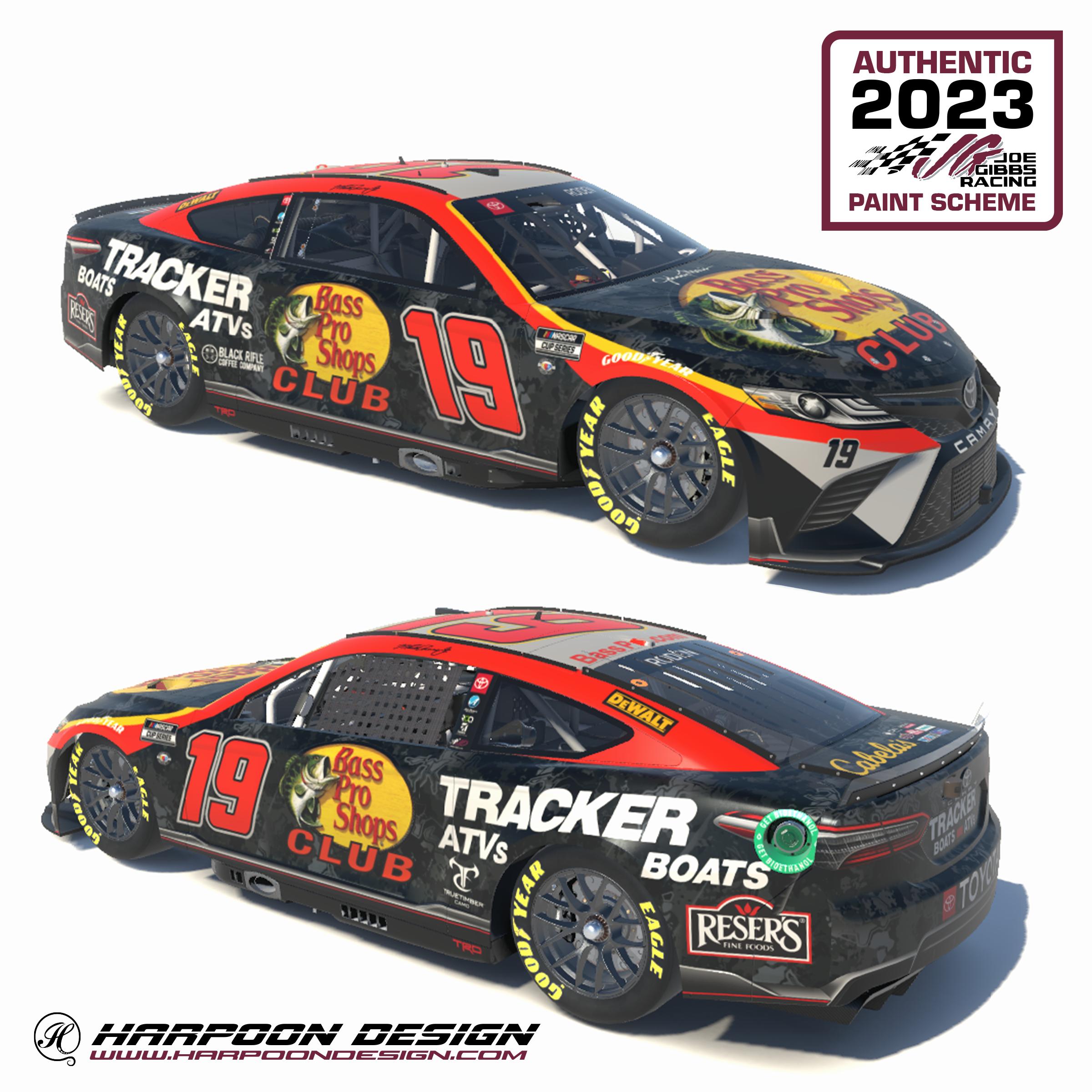 2023 Martin Truex Jr. Bass Pro Shops Club Camry by Brantley Roden