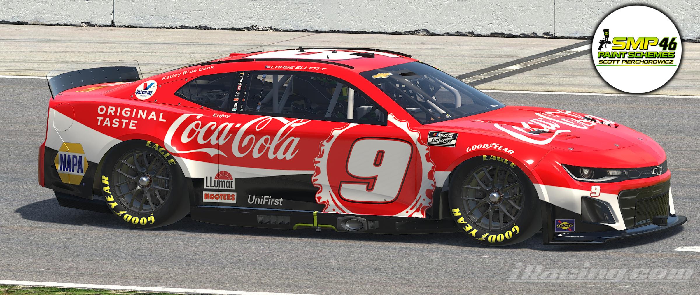 Chase Elliott CocaCola Fictional by Scott Pierchorowicz Trading Paints