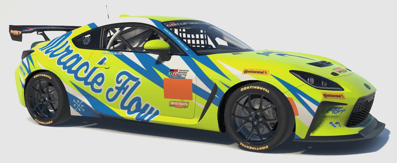 Miracle Flow Toyota GR86 KAELIN by Jeff T Evans Trading Paints