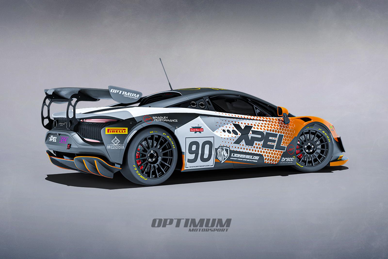 Optimum Racing McLaren 570s GT4 by Paul Mansell - Trading Paints