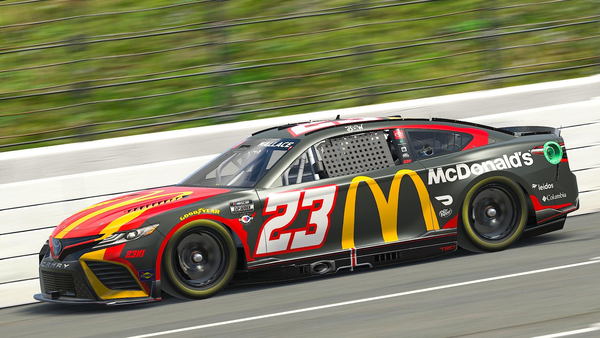 2023 Bubba Wallace McDonalds Toyota Camry by David T Cabrera Trading