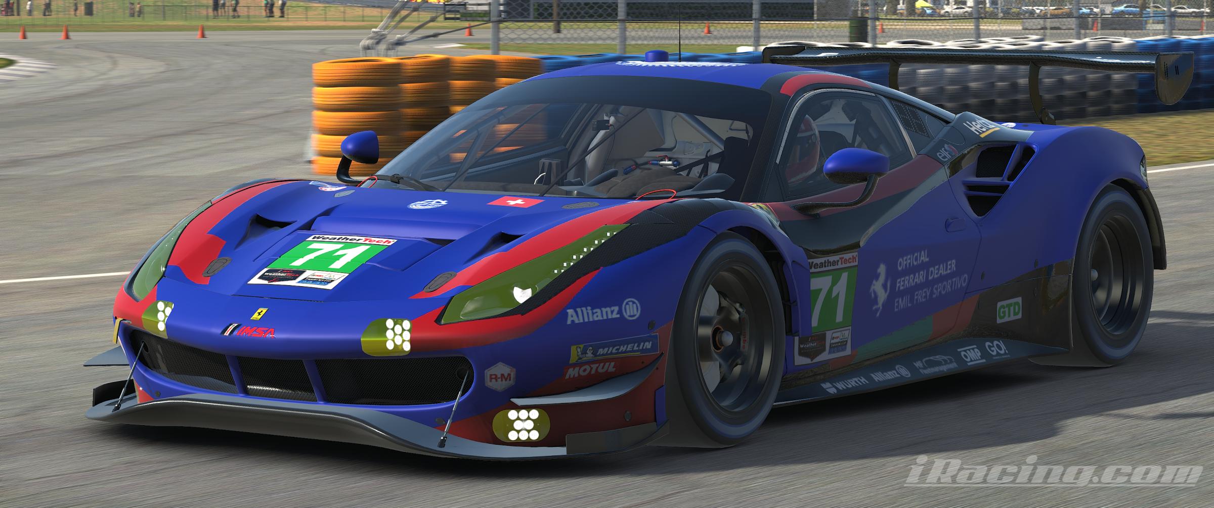 Emil Frey Racing #14 488evo Imsa By Shuji A. - Trading Paints