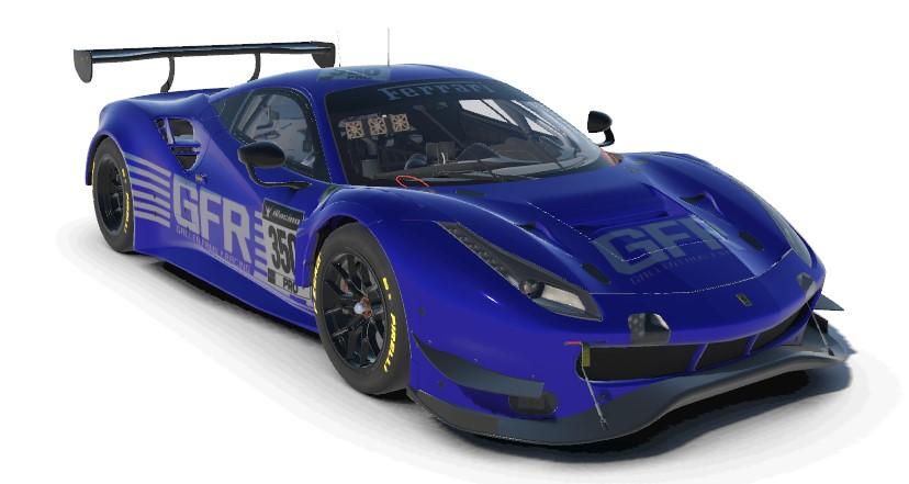 GFR Ferrari EVO GT3 by Jonathan Gallen - Trading Paints